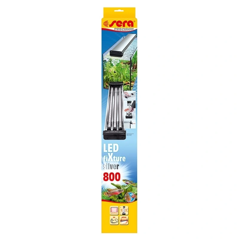 Sera LED fiXture Lampetop sølv 800